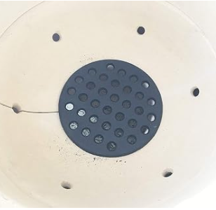 Round cast Iron Bottom fire Grate