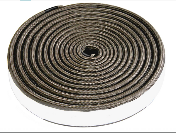 Wire Mesh Gasket Kit Fit for Large Green Egg, 11.5Ft Fiberglass Gaskets High Temp Self-Stick Seal, Adhesive Smoker Gasket Replacement Kit, Flame & Wear Resistant for Big Size Green Egg Grill