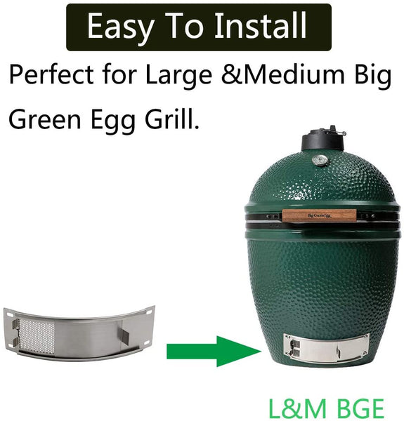Draft Door Screen Kit Replacement Parts For Large and Medium Big Green Egg
