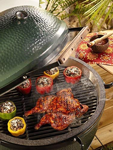 Mydracas 18" Cast Iron Cooking Grate Grids Round Accessories for Large Big Green Egg,Kamado Joe Classic Vision Grill VGKSS-CC2,B-11N1A1-Y2A Any 18" Grill - mydracas